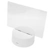 Acrylic Dry Erase Board with Light Rewritable Message Board DIY Note Memo Board Desktop Night Light for Room Decor USB