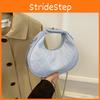 Crescent Stylish Crossbody Bag With Chain Strap And Lingge Design Daily For