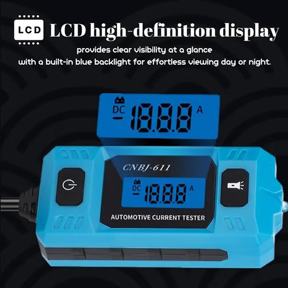 Car Circuit Probe Tester,Automobile Current Tester Fuse Tester Max-48V,Current Test Fuse Diagnostic Tool,For Car Repair Tool