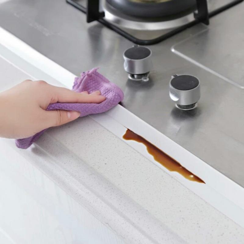 Kitchen and Bathroom Waterproof and Anti Mold Tape, Kitchen Seam Sealing Strip, Waterproof Strip, Bathroom Toilet Gap Wall Corner Line Sticker