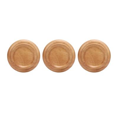 3Pcs Hardwood Piano Caster Cups Floor Protector Sound Proof Non Slip Universal Foot Pads