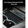 For Chery Omoda C5 EV 2024 2025 Car Central Control Wireless Charging Silicone Non-slip Pad Cover Accessories