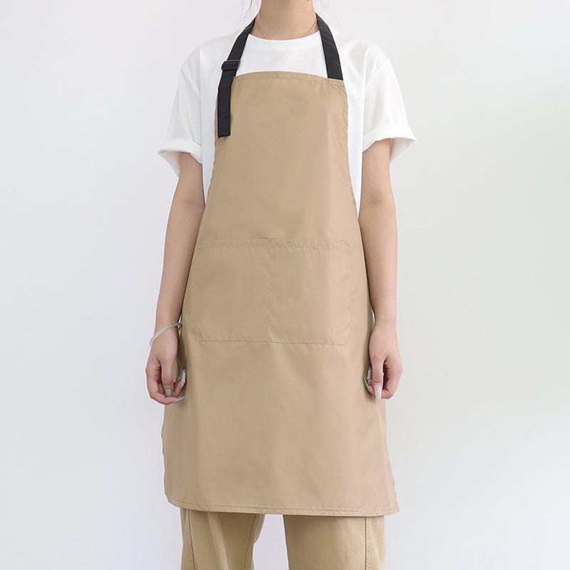 New Style Stain-Proof Neck Apron: Ultra-Thin, Custom Logo, Perfect for Kitchen, Painting, and Catering.