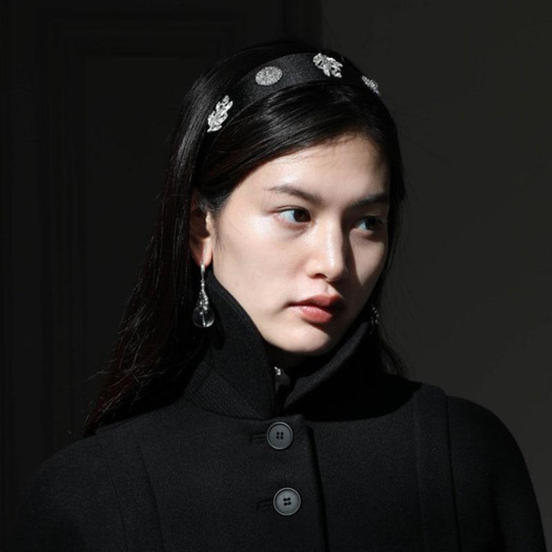 SCHO JEWELRY Lana Royal Wide Satin Hairband