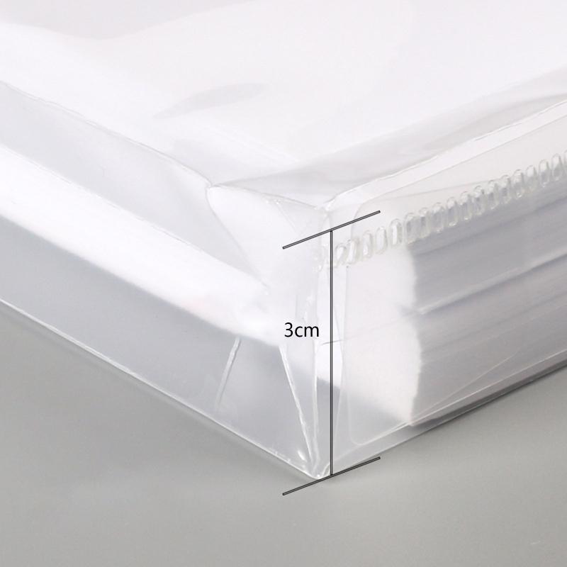 12 Stück A4 Aktenordner mit Schnurverschluss Büro Aktentaschen Wasserdichte PP Aktentasche Klarsichthülle für Erwachsene Büro