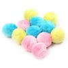 Phoenix 6 Pcs Cat Toys Furry Rattle Ball for Cat & Kitty
