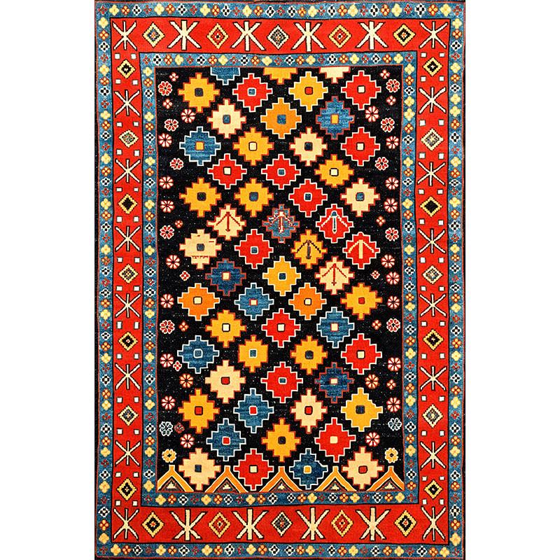 Bohemian Ethnic Retro-Style Persian Carpet for Living Room & Bedroom