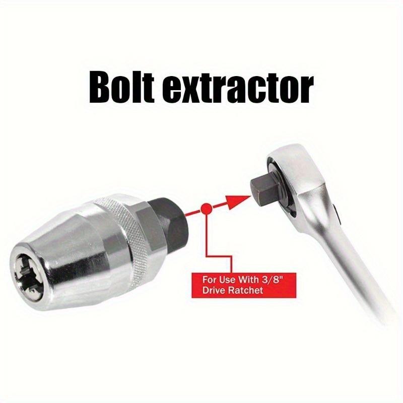 1 buc 6-13mm Extractor de șuruburi rupte pentru sarcini grele - Manual Metal Instrument de îndepărtare a șuruburilor deteriorate pentru cheie de impact și clichet