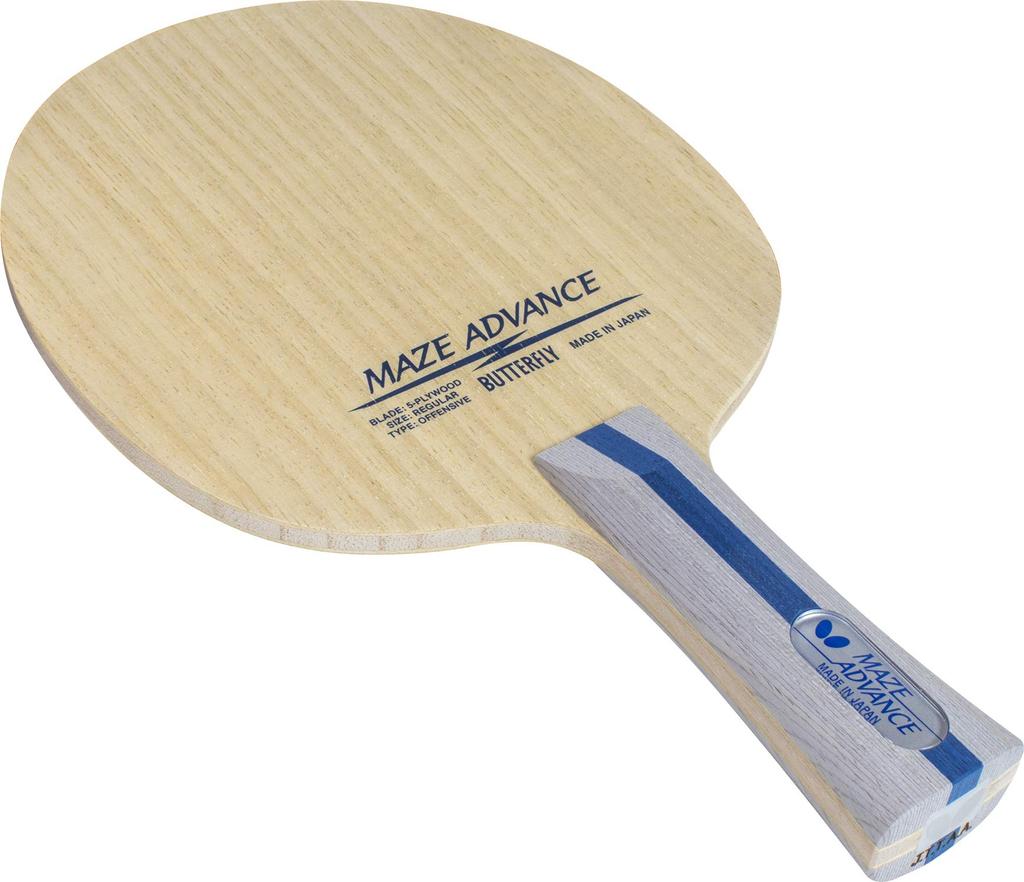 Butterfly Mace Advanced FL 37141 Shakehand Table Tennis Blade 157 X 150mm Rack, Size