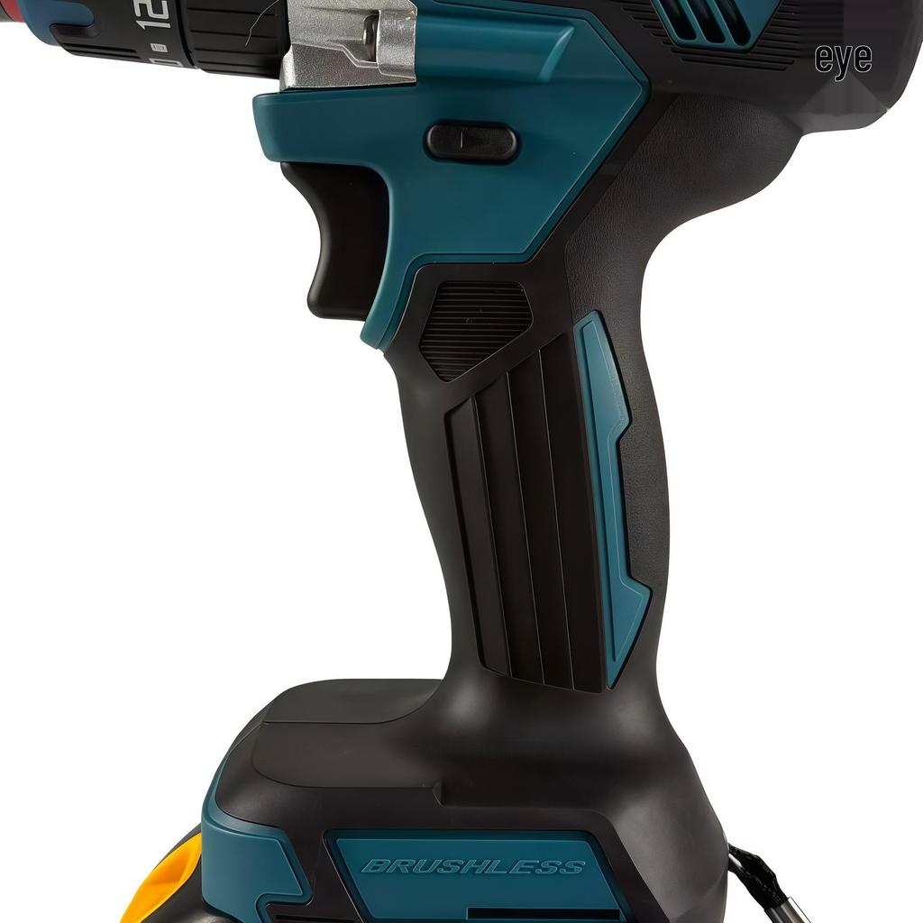 13mm Brushless 21V Lithium Ice Drill, 120Nm Torque Handheld Impact Pistol Drill