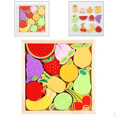 Puzzle Jigsaw Shape Sorting Game Learning Educational Toy Gifts for Children Age 2+