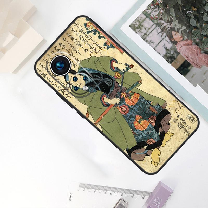 Japanese Samurai Warrior For Honor Magic 7 Lite 6 8 Pro Case For Honor X9d X9a X9b X9c X8c X8b 200 400 50 70 90 Win RT