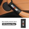 cyakpr1 For Mitsubishi Car Door Inner Handle Protective Anti-Wear Auto Accessories Outlander Lancer L200 ASX Pajero Grandis Eclipse
