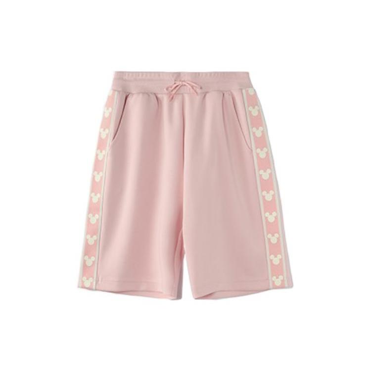 Li-Ning x Disney Graphic Striped Shorts  Pink  Men s AKSR531-4 L