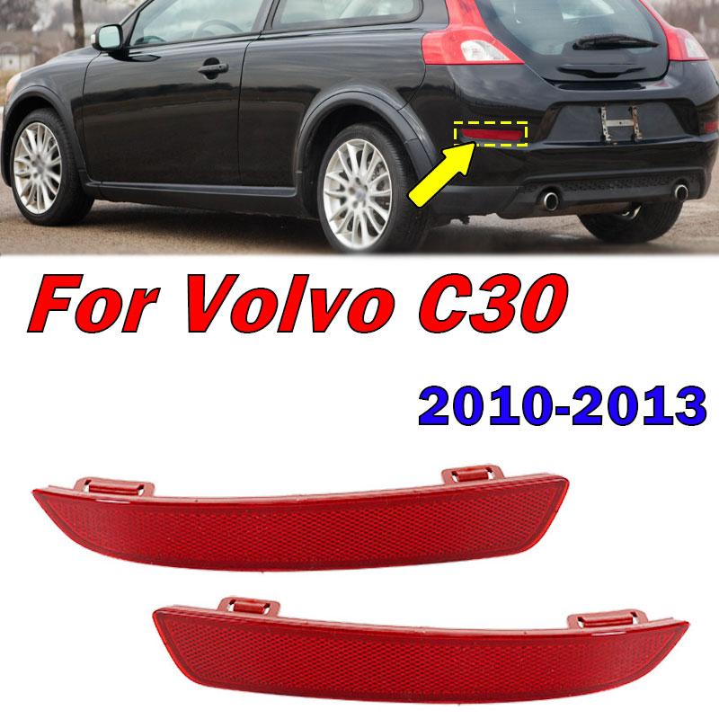 Car Exterior Accessories For Volvo C30 2010 2011 2012 2013 Rear Bumper Light Reflector Lamp Warning Brake Light Siganl Lamp NEW