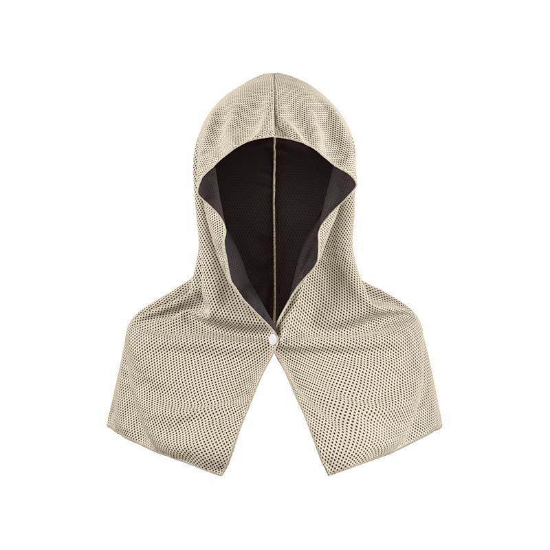 New UPF50+ Sun Protection U Shape Cooling Hooded Towel Quick Dry Breathable Ice Cold Neck Gaiter Headband For Outdoor Sports
