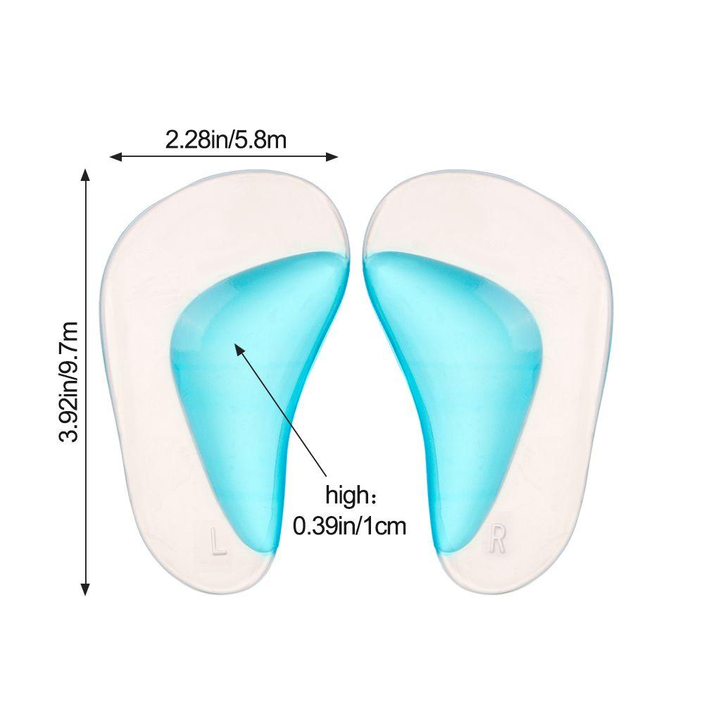 Solette Ortopediche Correttive per Piede Piatto da Donna Correttore per Piede Piatto Scarpe Supporto in Gel di Silicone per Arco Plantare