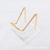 Acrylic Transparent Mineral Specimen Display Stand for Crystals and Raw Stones