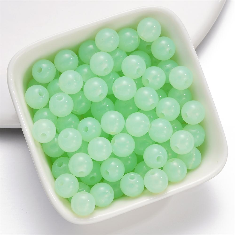 

50-200pcs 4/6/8/10mm Acrylic Jelly Color Beads Round Spacer Loose Bead for DIY Earrings Bracelet Jewelry Making Accessories 4mm x 200pcs красный