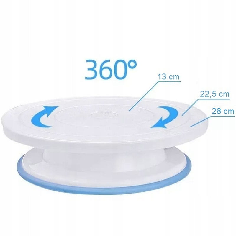 Patera obrotowa 28cm BRUNBESTE BB-1685