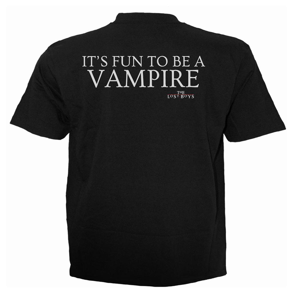 The Lost Boys Unisex Adult Never Die Back Print T-Shirt