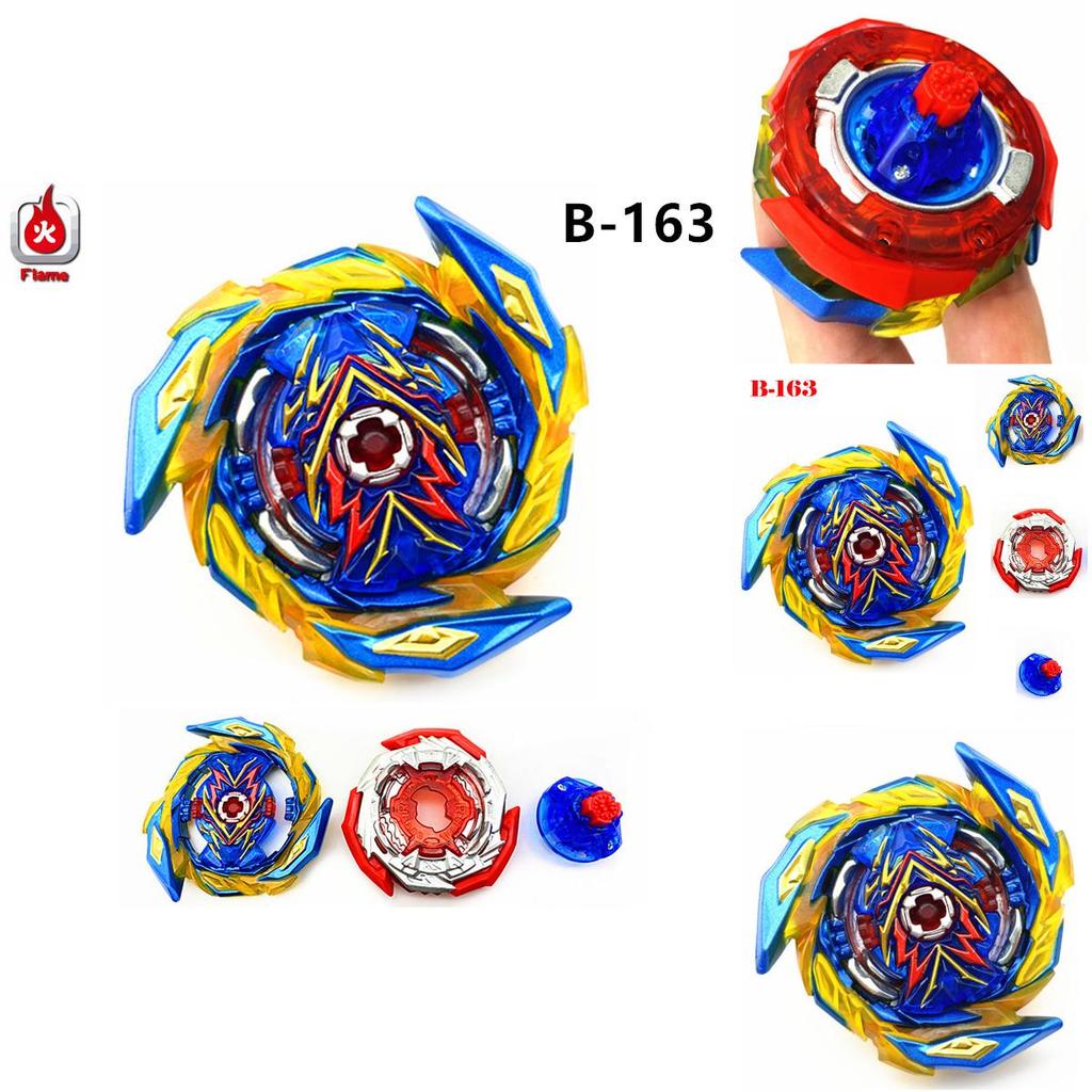 B-163 Beyblade Burst Superking Booster Brave Valkyrie Ev' 2a Vibrant Blue Gold Design For Engaging Battles