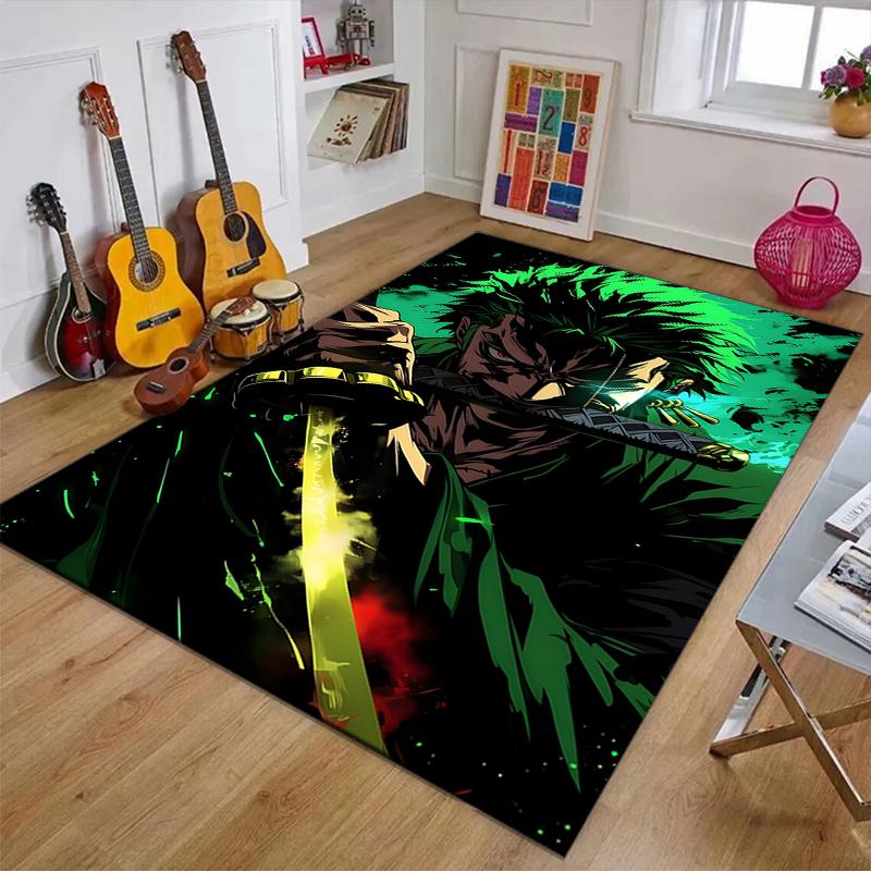 Z-Zoro5Printed Area Rug Carpet for Bedroom Living Room Home Decor Rugs Mat Non Slip Mat Rug for Bedside