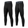 Herrars snabbtorkande sporttights: Andningsbara elastiska byxor för löpning, basket och cykling