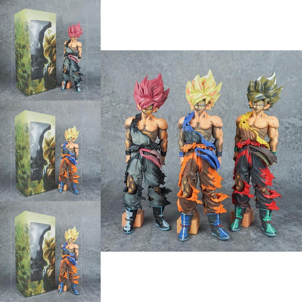 Dragon Ball Z Goku Pvc Action Figure With Manga Style Super Saiyan For Collectors And Display