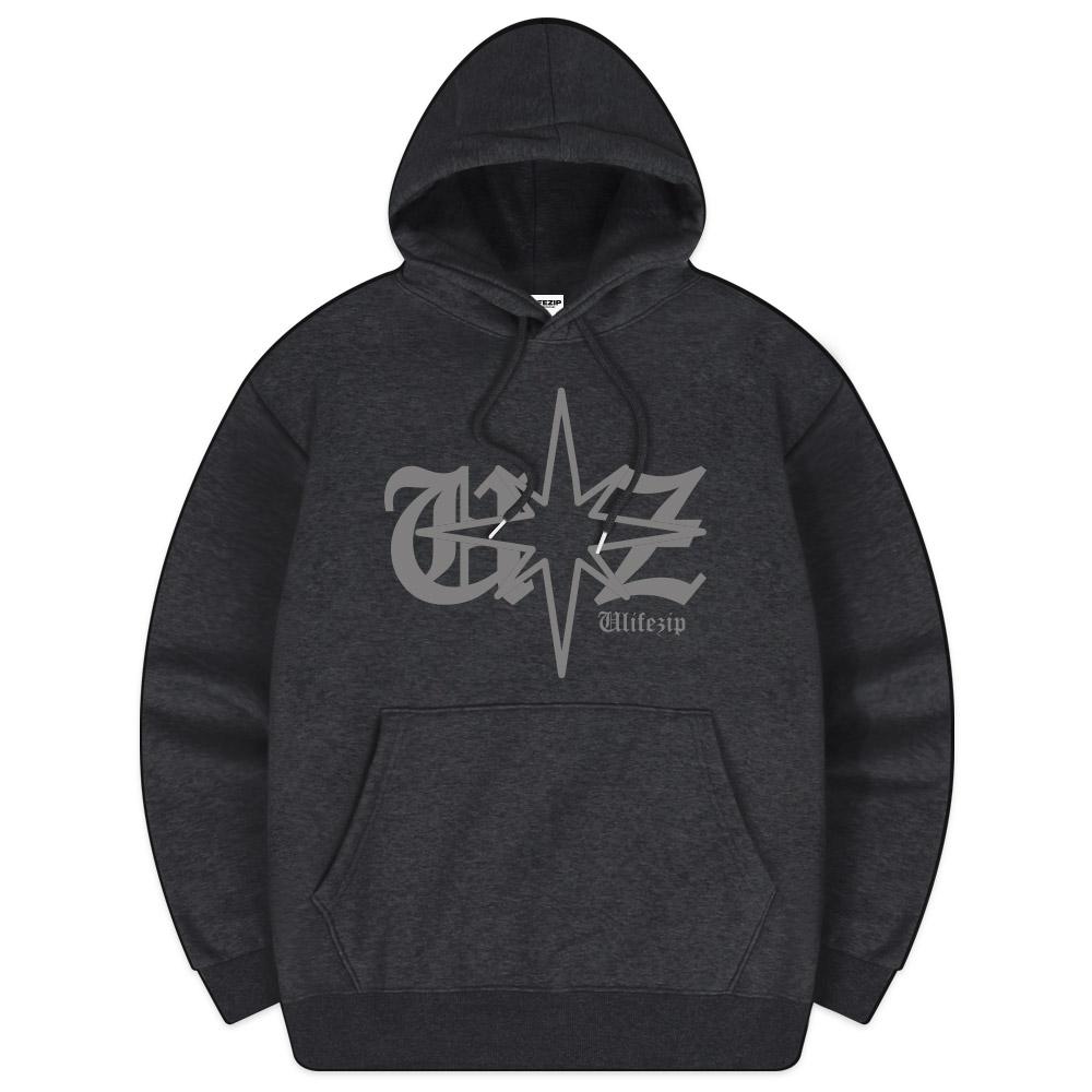 Yujita Oversized Hoodie 6 Colors [Ulzi_5010] (B Type)