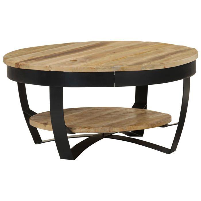 VidaXL Coffee Table Solid Mango Wood 65 X 32 Cm