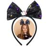 Teen Girl Photography Headbands Spooky Bowknot Shape Hairband Adult Headpiece Carnivals Party Role Play Costume Tool