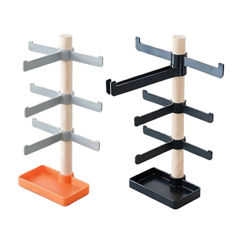 Massivholz Brillen-Displayhalter Eleganter Sonnenbrillen-Aufbewahrungsständer Für ordentliche Schreibtisch-Displayfläche Platzsparend