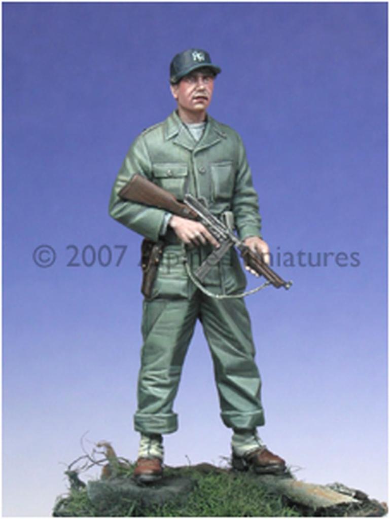 Alpine Miniatures WWII US Tank Crew Resin Kit AM35019 1/35 (Person)