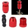 2 st aluminiumlegering borrdjupsstopp nylon låsring precisionsdjupkontroll justerbar borrstopp justerbar storlek
