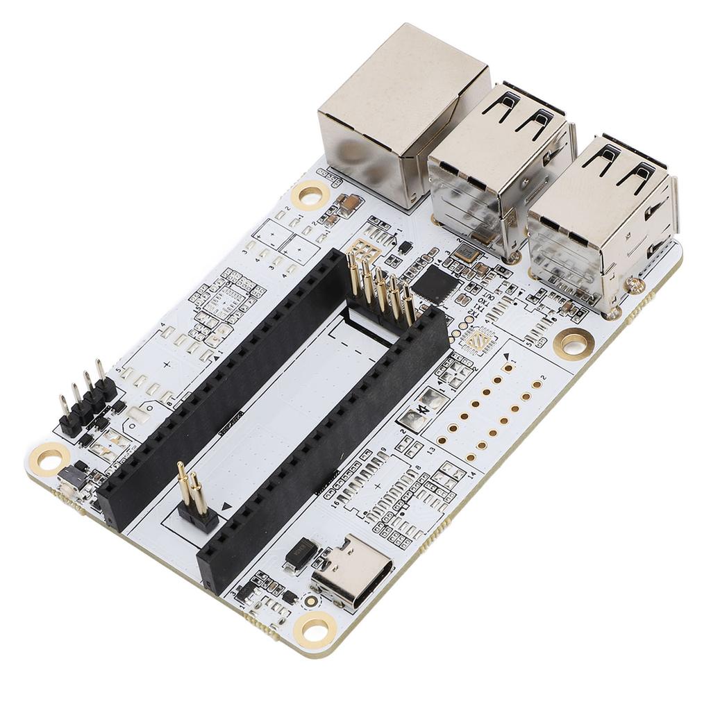 USB HUB Bottom Board 4xUSB 2.0 1xRJ45 100Mbps USB Device Expansion Board for Milk V Duo