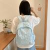 Casual Polka Dot Backpack Lightweight Large Capacity School Bag Cute Students Daypack  Gift