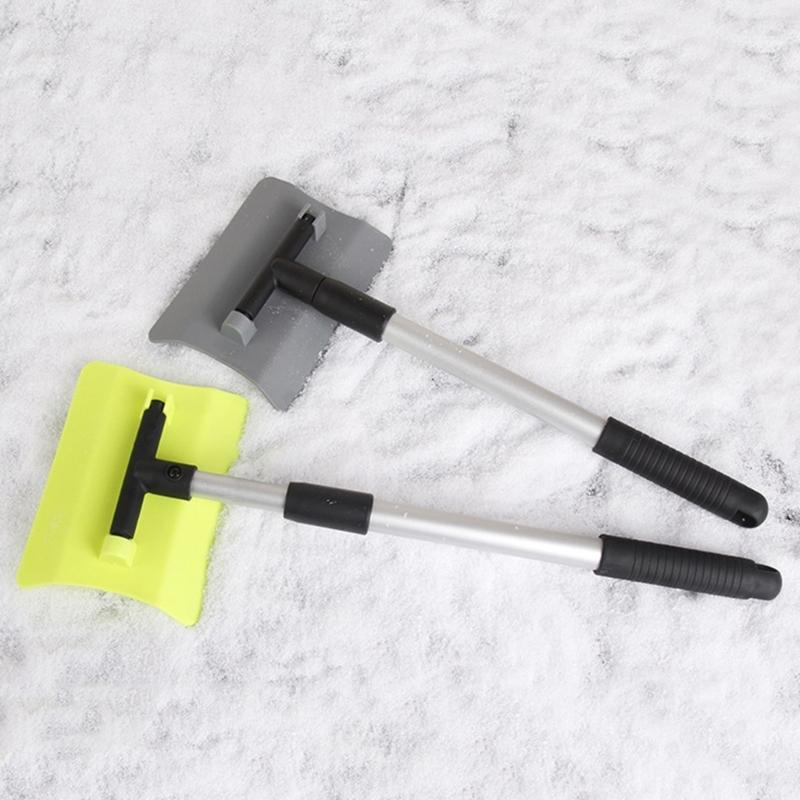 Extendable Snow Scraper With Ergonomic Handle Snow Broom For Efficient Car Windshield And Vehicle Cleaning
