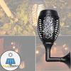 Outdoor Solar Flame Light Led Wall Torch Decoration For Patio And Garden Eu Certified