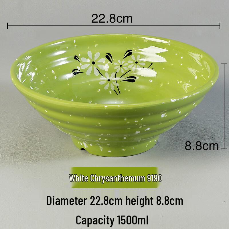 

Restaurant Grade Melamine Noodle & Soup Bowl