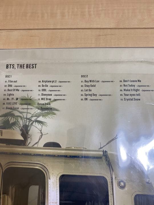[USED] BTS THE BEST FC Limited Edition CD with Yoongi Trading Card