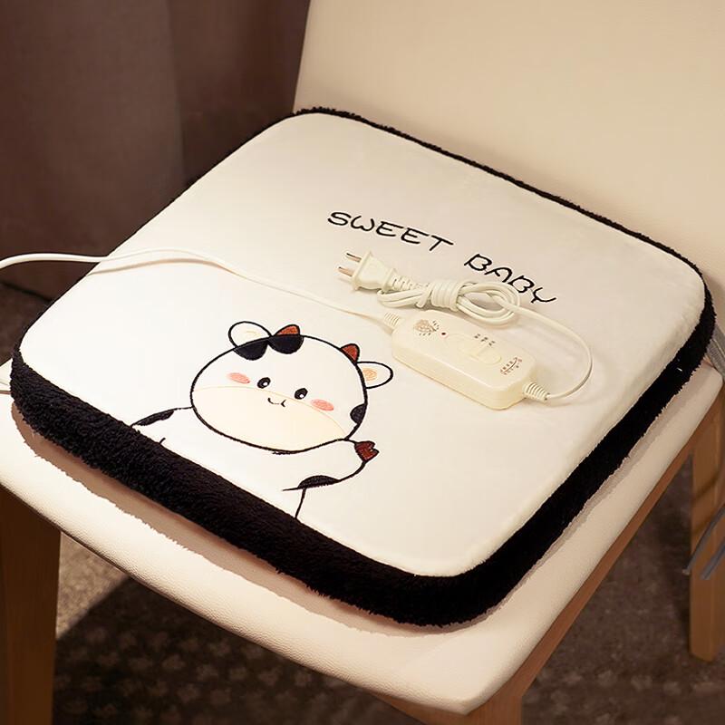 

Datuan Xiaoyuan Heated Plush Office Seat Cushion One Size