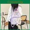 Cute Cartoon Print Preschool Backpack With Air Cushion Straps For Children In Various Shades