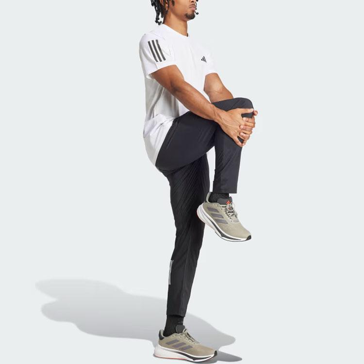 adidas Own the Run Tee White Men Streetwear IK7436