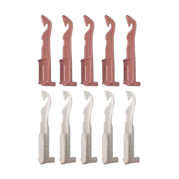 Handheld Circular Knitting Machine With Adjustable Hook Systems Makes Scarves Hat for All Skill Level