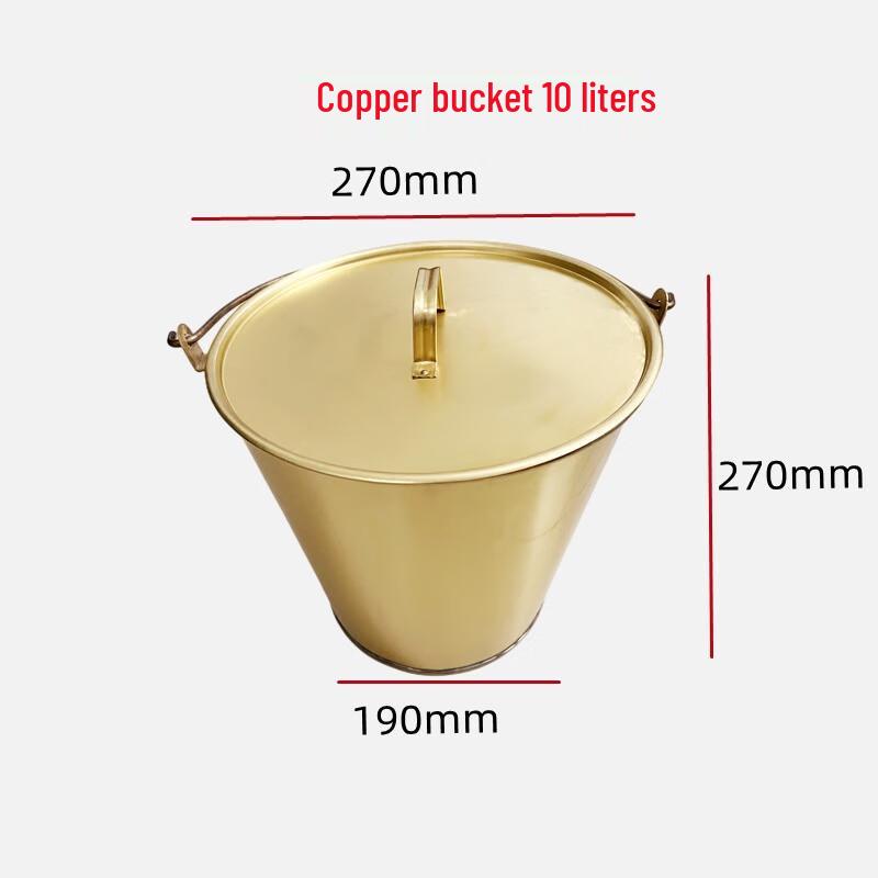Belton Explosion-Proof Copper Fire Bucket