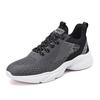 Men's casual sports shoes flying woven lightweight outdoor breathable mesh running shoes jogging training fitness men's shoes