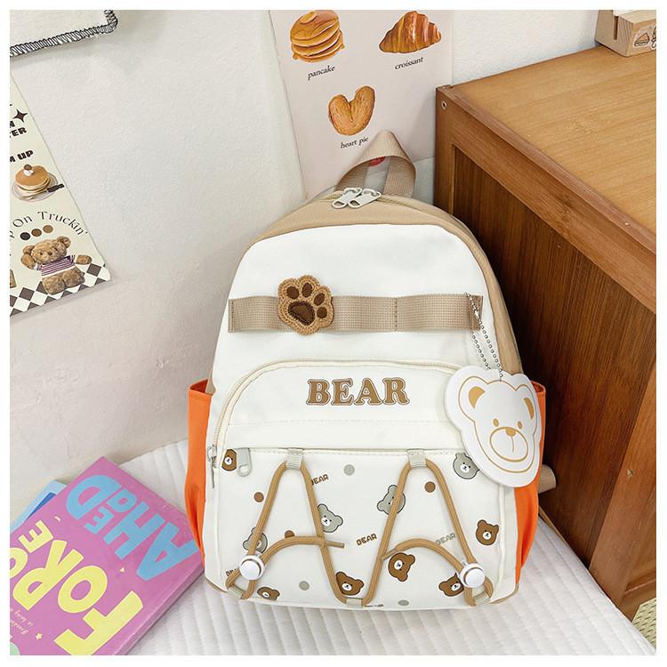 Cute Cartoon Kids Backpack With Arched Shoulder Straps For Comfortable Carry