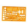 Architectural Templates Stencil Drafting Tools Ruler Building House