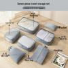 6-8 Piece Travel Storage and Organizer Bag Set for Clothes and Underwear